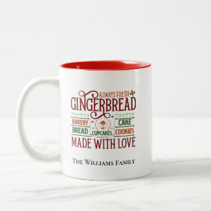 Taza Bicolor Personalizado Festive Mug
