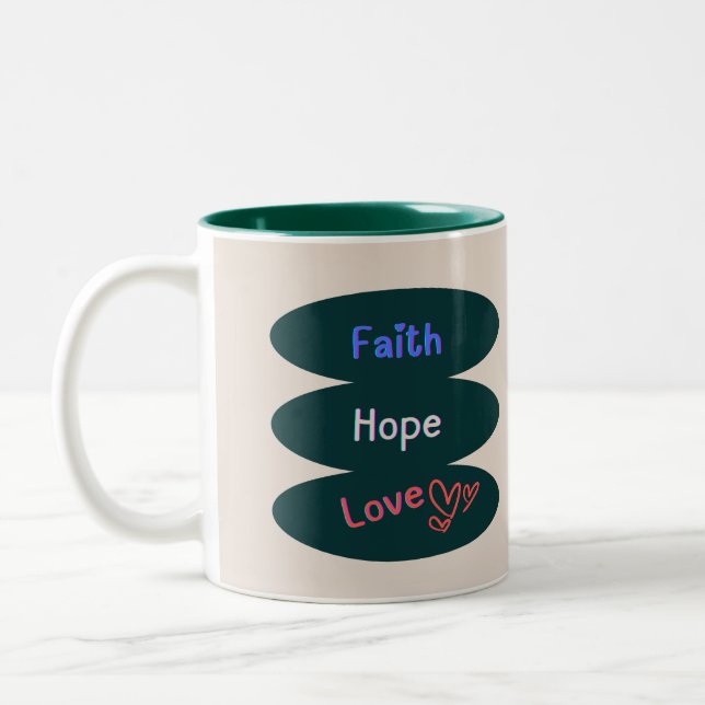 Taza Bicolor Personalizado hecho (Izquierda)