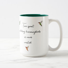 Taza Bicolor Personalizado Hummingbird