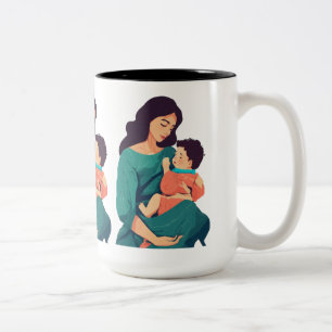 Taza Bicolor "Personalizado Impresa Mug: Personaliza Sip Con Es
