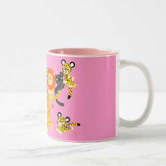 Taza Bicolor Personalizado Liger y Friends Mug