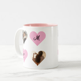 Taza Bicolor Personalizado Love Mug - Keepsake de la pareja