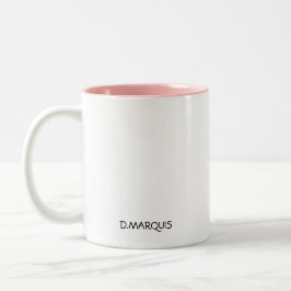 TAZA BICOLOR PERSONALIZADO MUG-PEACH TIGER