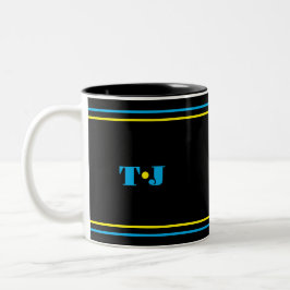 Taza Bicolor Personalizado negro