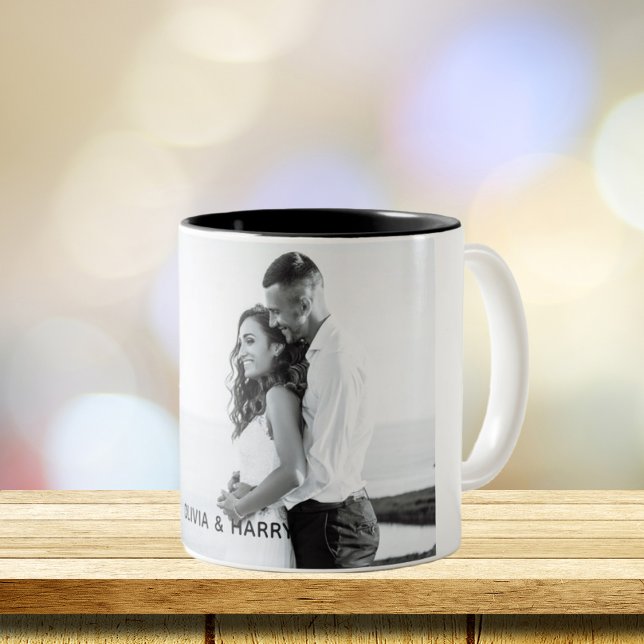 Taza Bicolor Personalizado Photo Mug Gift (Subido por el creador)