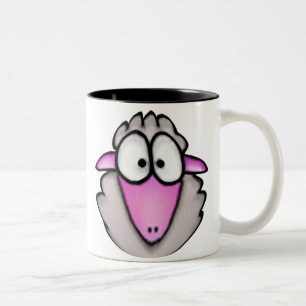 Taza Bicolor Personalizado Sheep Mug