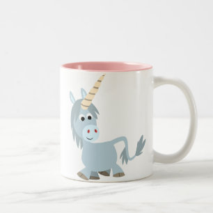 Taza Bicolor Personalizado simpática dulce Unicorn Mug