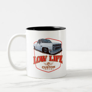 Taza Bicolor Personalizados de vida baja