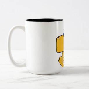 Taza Bicolor Personalizados, dinosaurios personalizados, imágen
