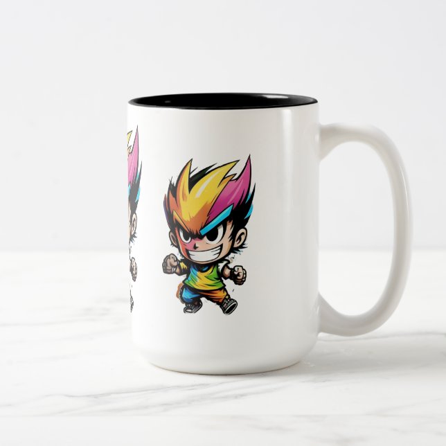 Taza Bicolor Personalizar mejor regalo (Derecha)