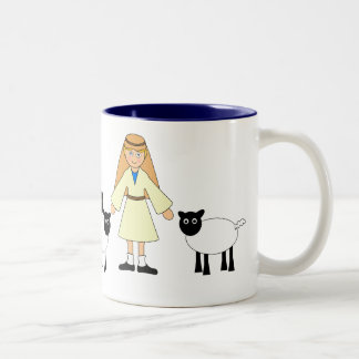 Taza Bicolor Personalizar Yo — Niño Pastor de Natividad Infanti