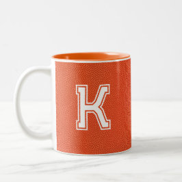 Taza Bicolor Personalized Basketball