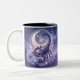 Taza Bicolor Personalized Scorpio Zodiac Mug