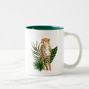 Taza Bicolor Perspectiva de Cheetah