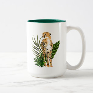 Taza Bicolor Perspectiva de Cheetah