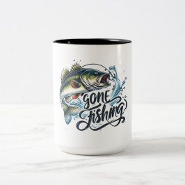 Taza Bicolor Pesca