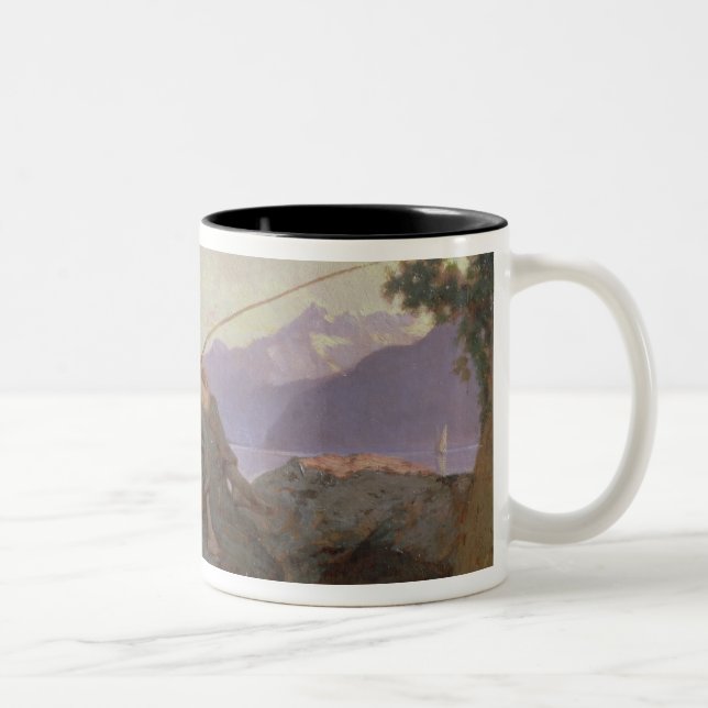 Taza Bicolor Pesca (Derecha)
