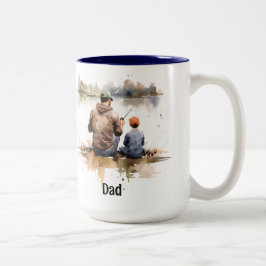Taza Bicolor Pesca