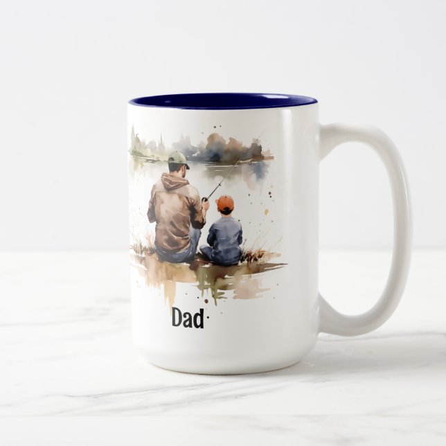 Taza Bicolor Pesca (Derecha)