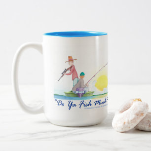 Taza Bicolor ¿Pesca Mucho?
