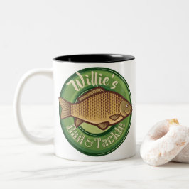 Taza Bicolor Pesca personalizada y tienda de pesquerías de pesc