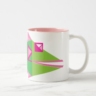 Taza Bicolor Pescado