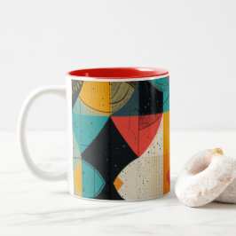 Taza Bicolor Pescado cubano