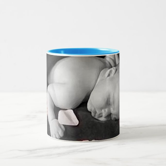 Taza Bicolor Pétales couverts Oils Atwork (Centro)