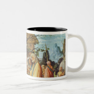 Taza Bicolor Philemon y Baucis, c.1500