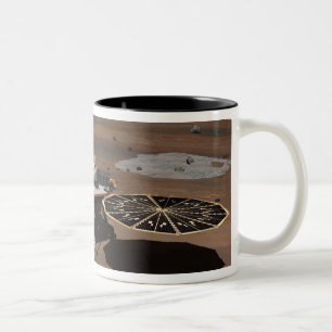 Taza Bicolor Phoenix Mars Lander 5
