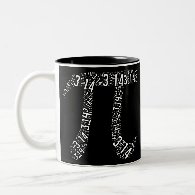 Taza Bicolor Pi Maths Nerd (Izquierda)