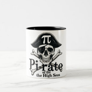 Taza Bicolor Pi-rate de los mares altos