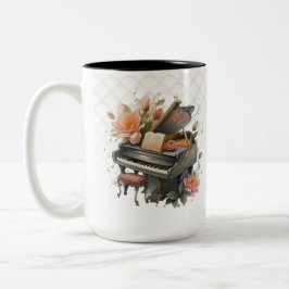 Taza Bicolor Piano