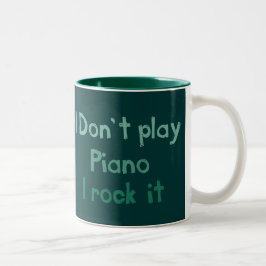 Taza Bicolor Piano Rock It Mug