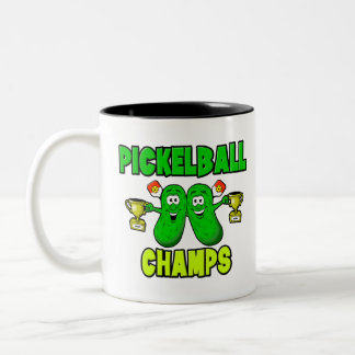 Taza Bicolor Pickleball Champs Pickleball
