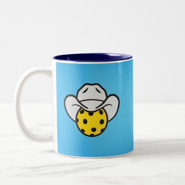 Taza Bicolor Pickleball Y'all (Izquierda)