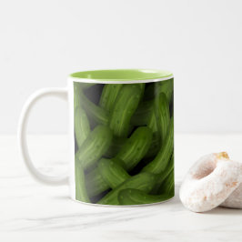 Taza Bicolor Pickles Mug