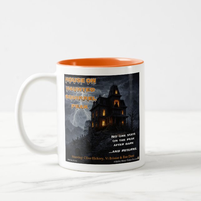 Taza Bicolor Pico de la Ardilla Embrujada (Izquierda)