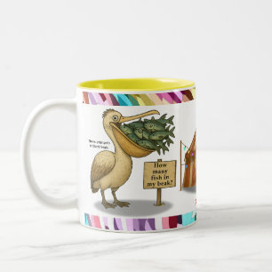 Taza Bicolor Pico de pelícano Pierre brillante
