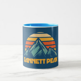 Taza Bicolor Pico Gannett Retro Turquesa