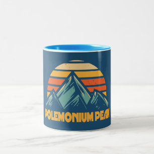 Taza Bicolor Pico Polemonium California Retro Turquesa