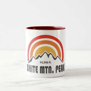 Taza Bicolor Pico White Mountain California