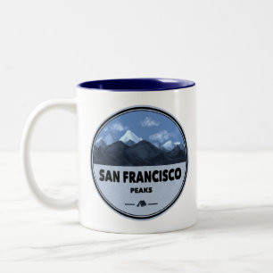Taza Bicolor Picos de San Francisco Camping Arizona
