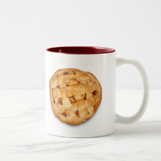 Taza Bicolor Pie de Apple (Añadir color de fondo)