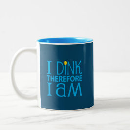 Taza Bicolor Pienso Luego Existiré