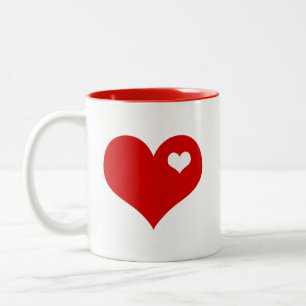 Taza Bicolor Pieza de mi corazón
