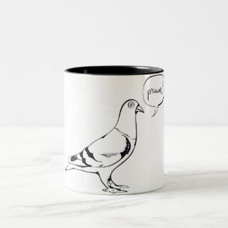 Taza Bicolor Pigeon Mug