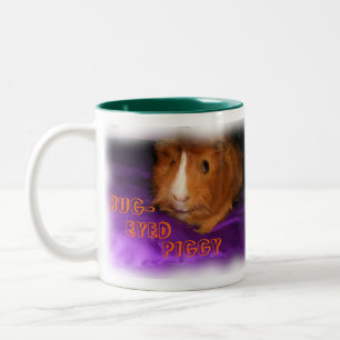 Taza Bicolor PIGGY Guinea Cerdo Mug