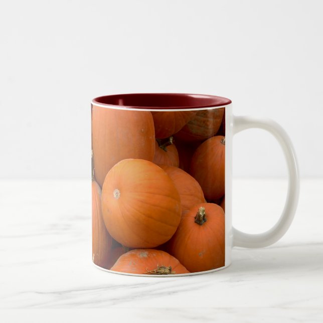 Taza Bicolor Pila de la calabaza (Derecha)