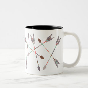 Taza Bicolor Pila de la flecha